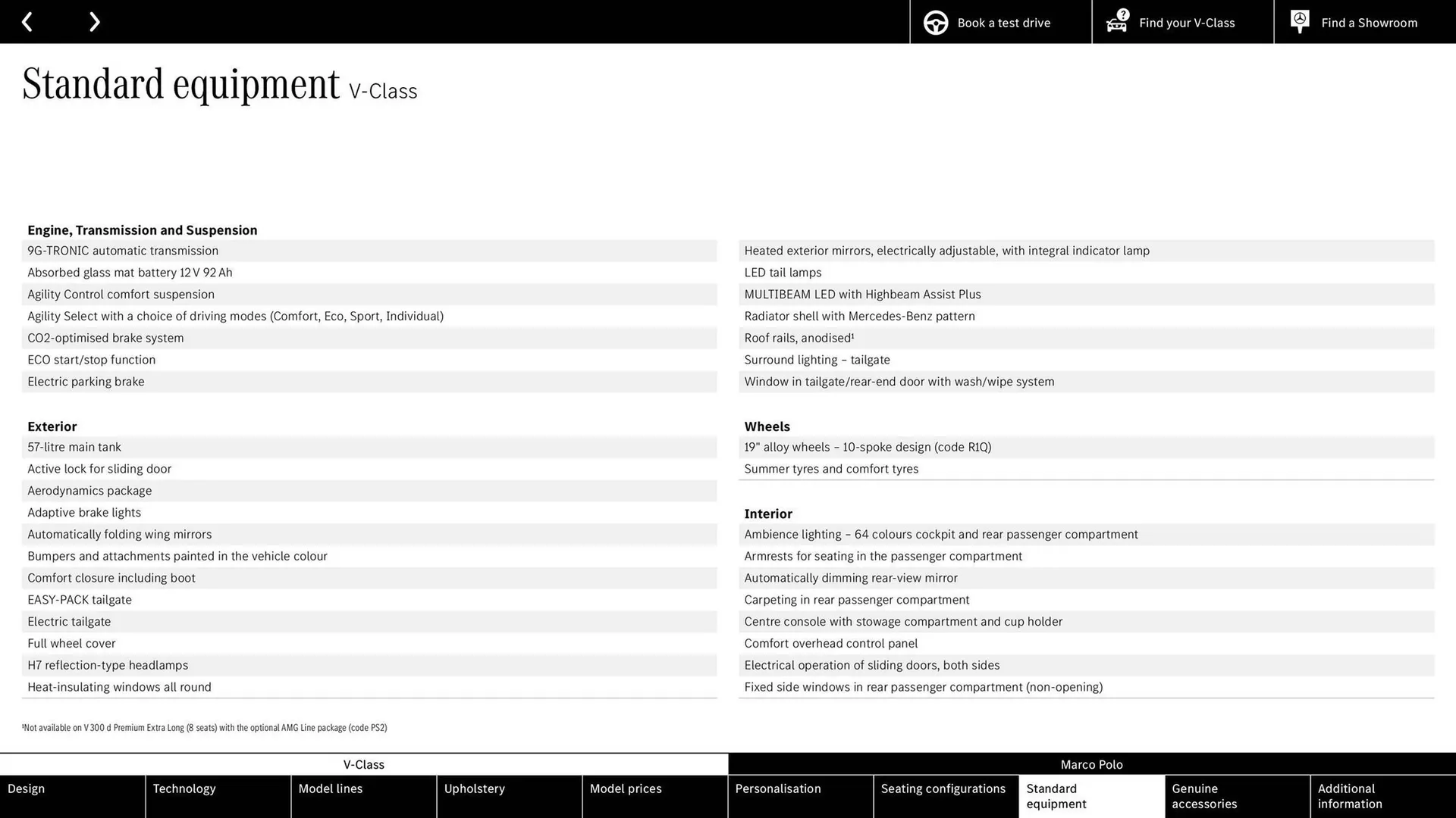 Mercedes-Benz leaflet from 26 March to 31 October 2024 - Catalogue Page 20