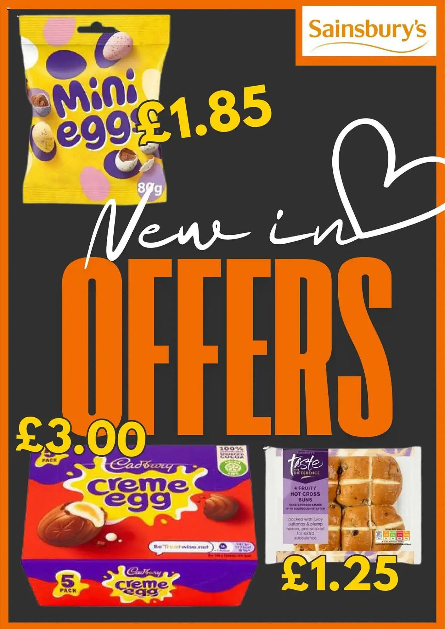 Sainsburys leaflet - 1