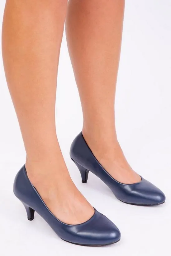 'Shea' Low Heel Court Pump