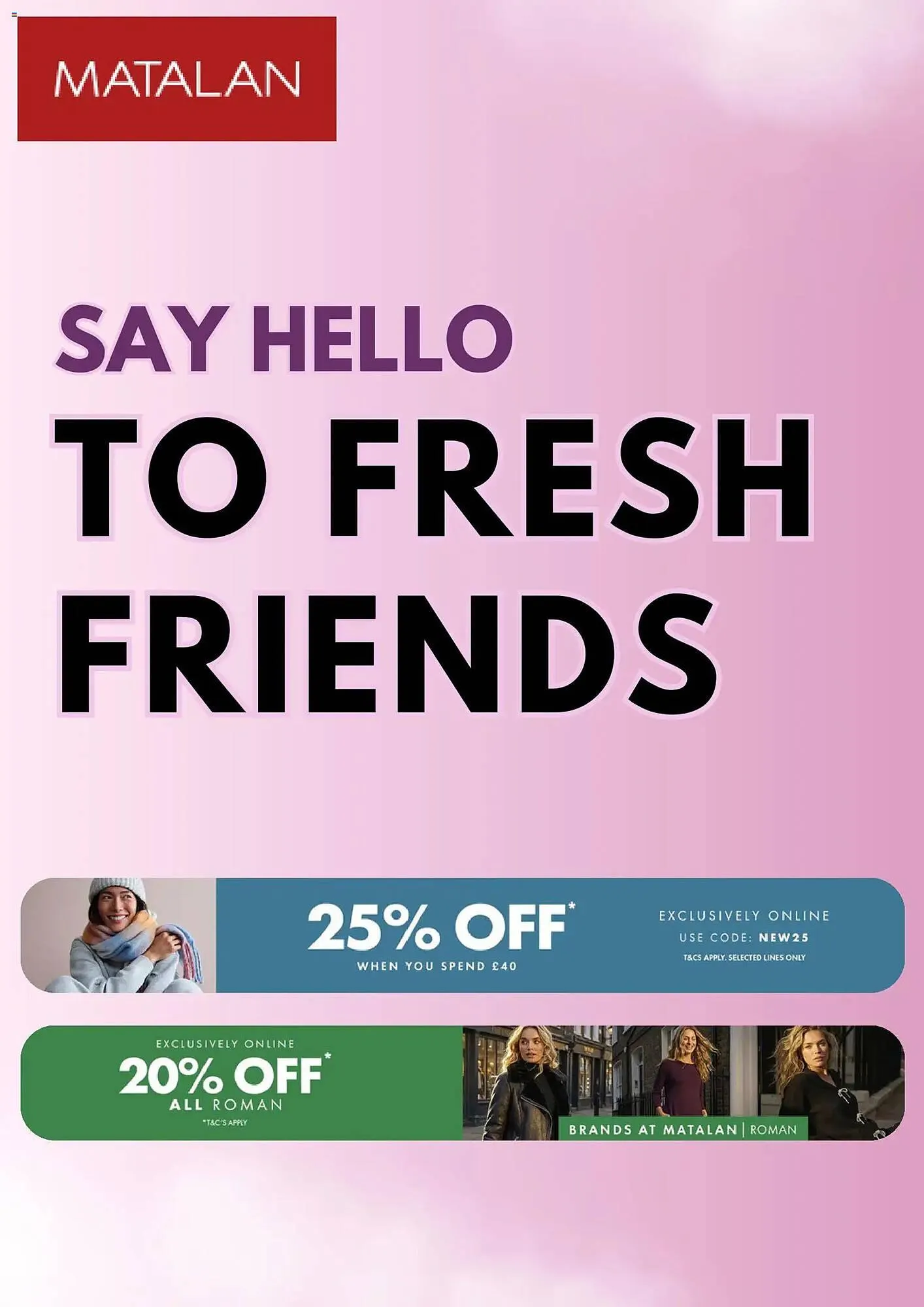 Matalan catalogue from 11 January to 11 February 2026 - Catalogue Page 1