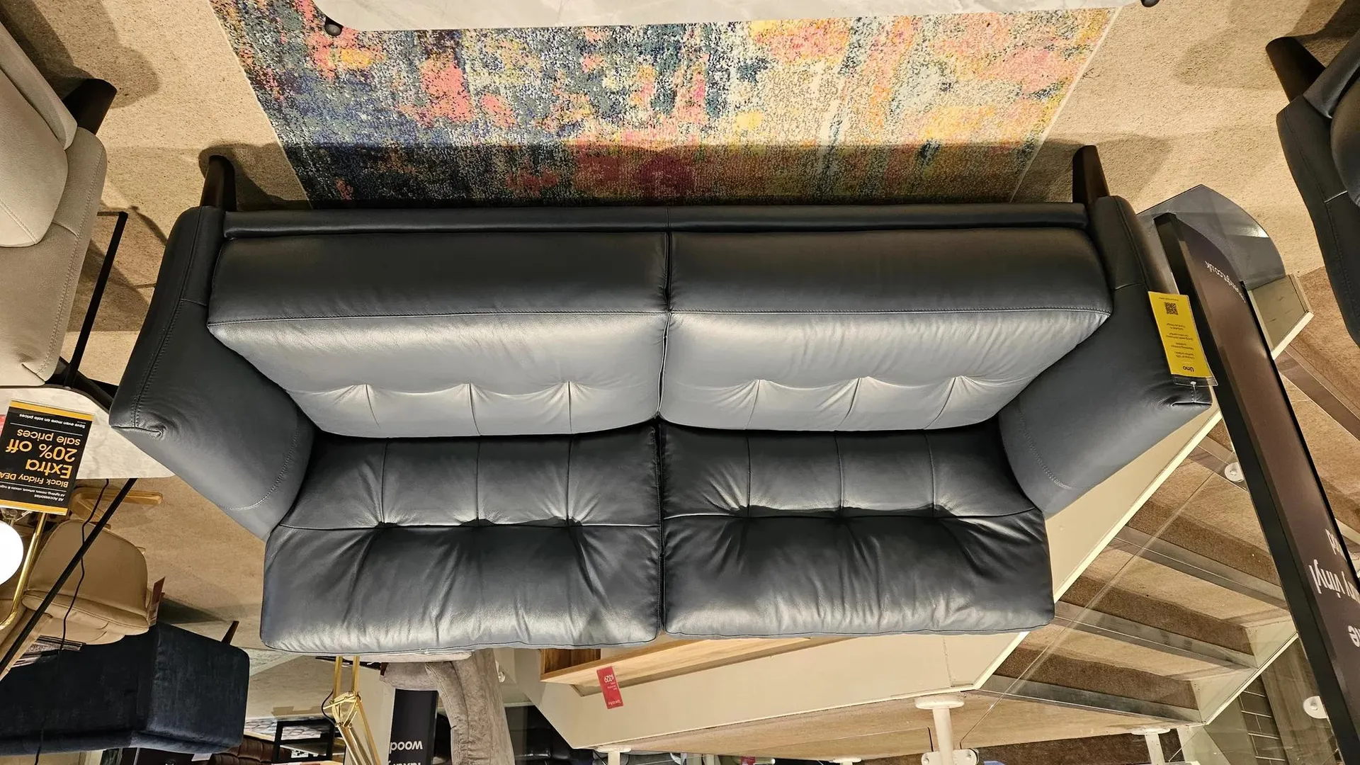 Uno 3 Seater, Chair & Footstool