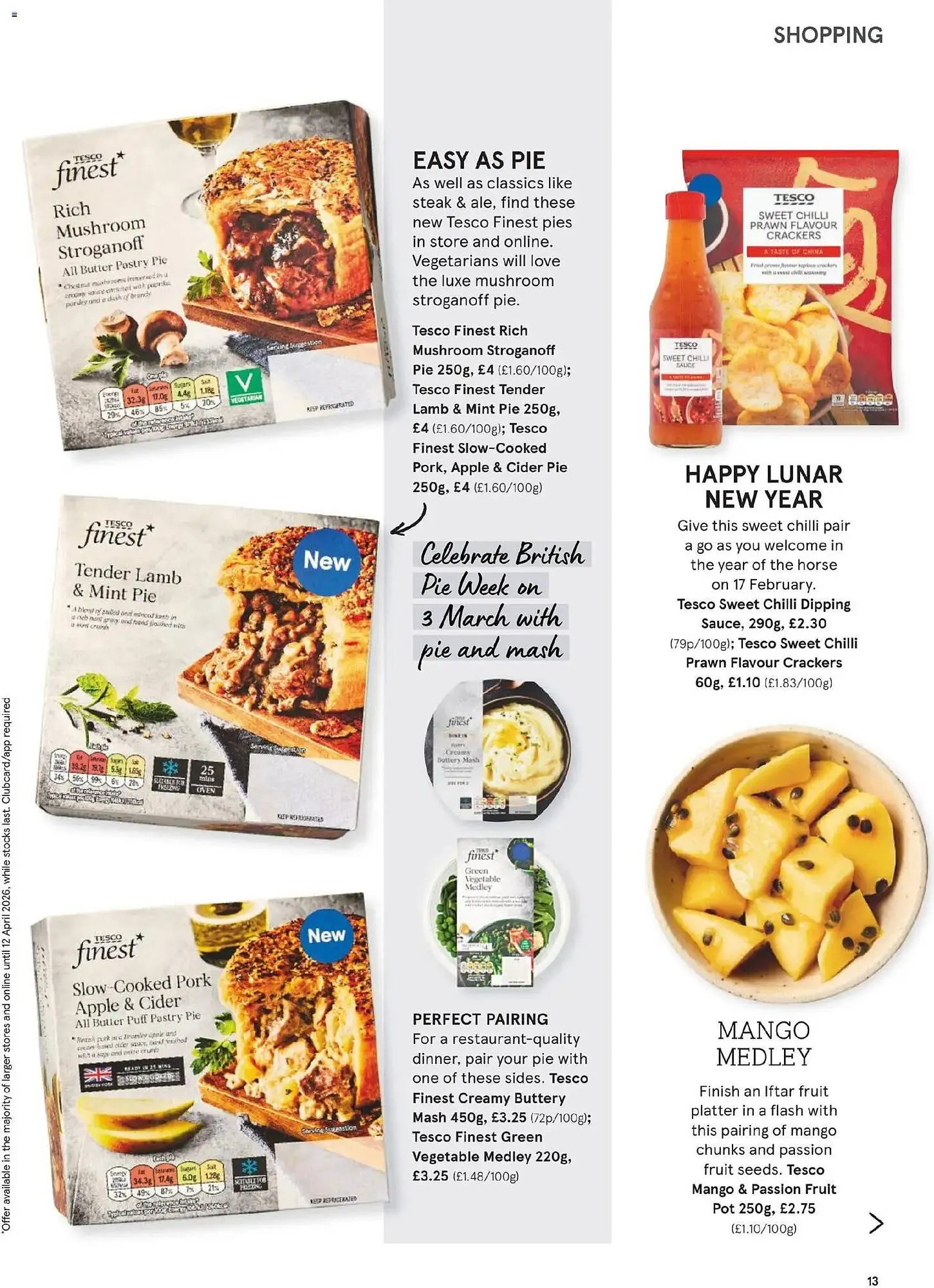 Tesco leaflet from 1 February to 1 March 2026 - Catalogue Page 13