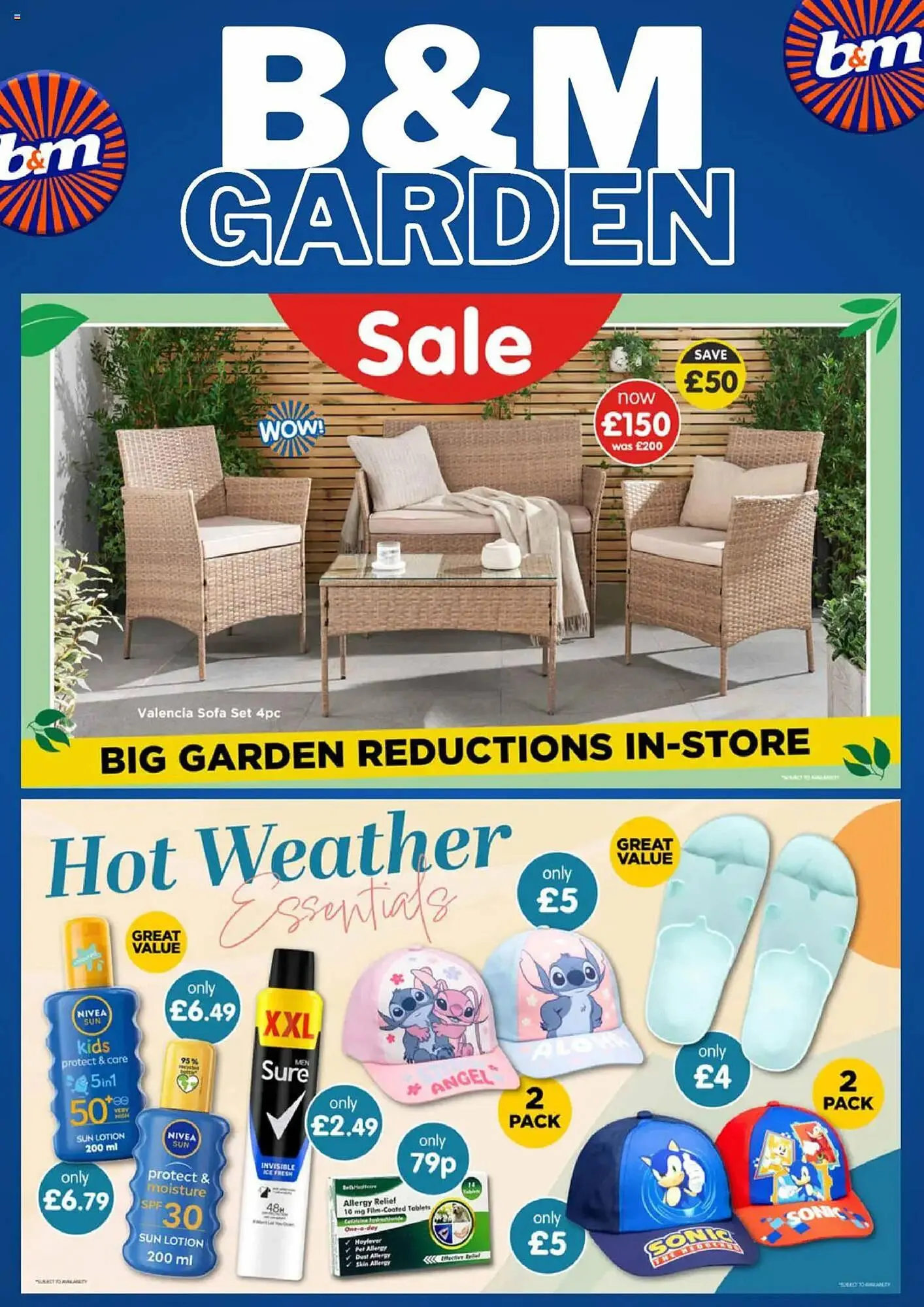 B&M Stores leaflet from 25 June to 25 July 2025 - Catalogue Page 1