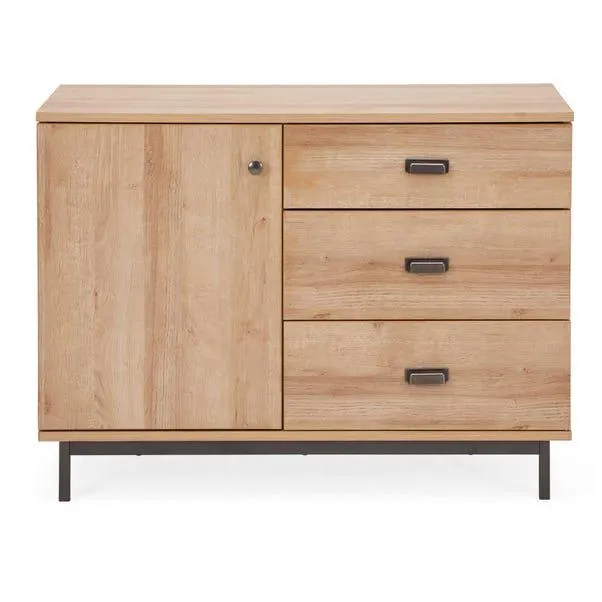 Fulton Oak Effect Small Sideboard