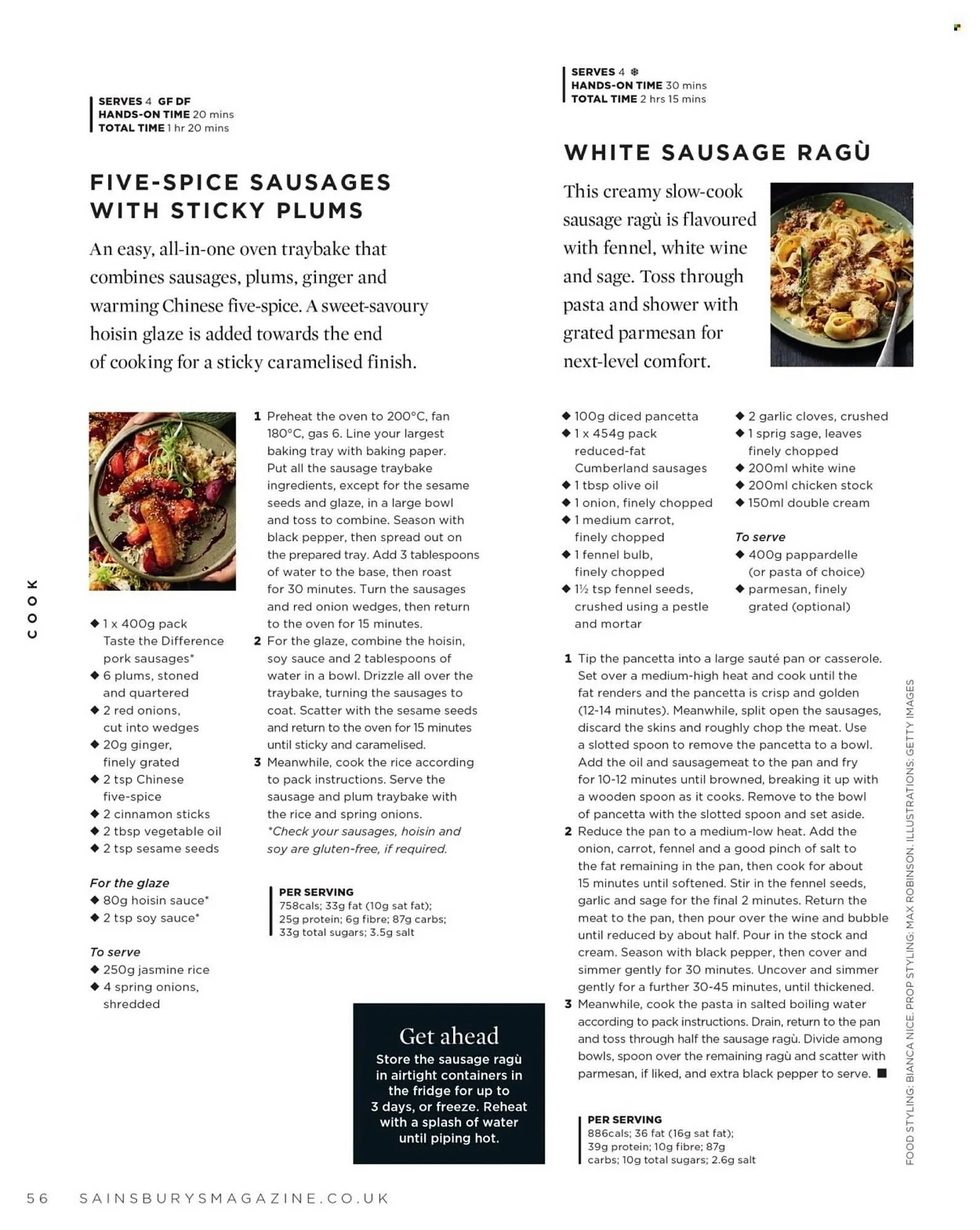 Sainsbury's leaflet from 1 October to 31 October 2025 - Catalogue Page 56