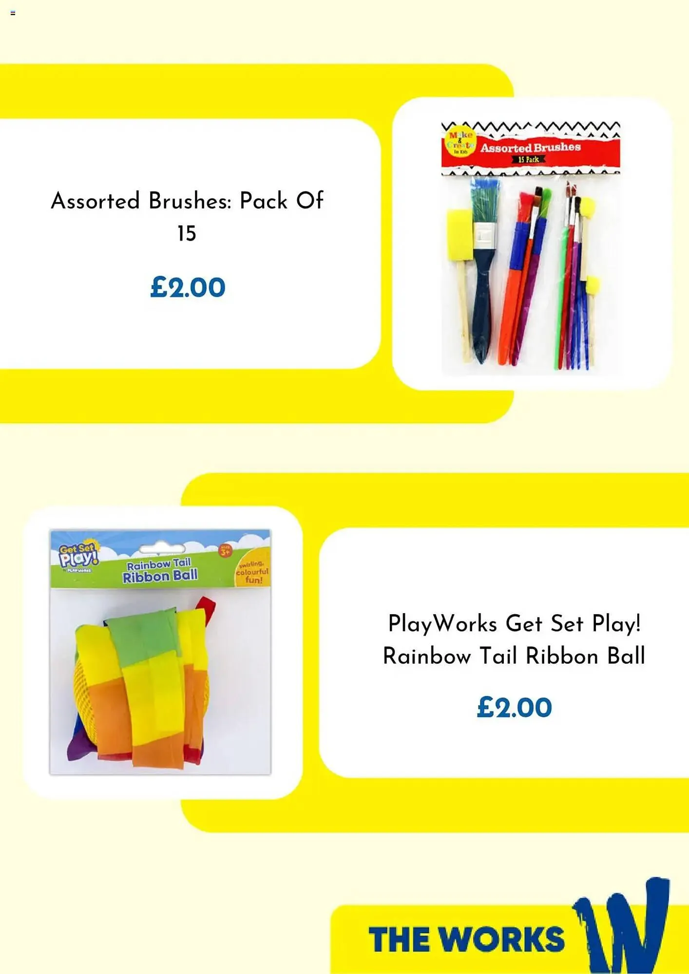 The Works leaflet from 10 June to 10 July 2025 - Catalogue Page 3