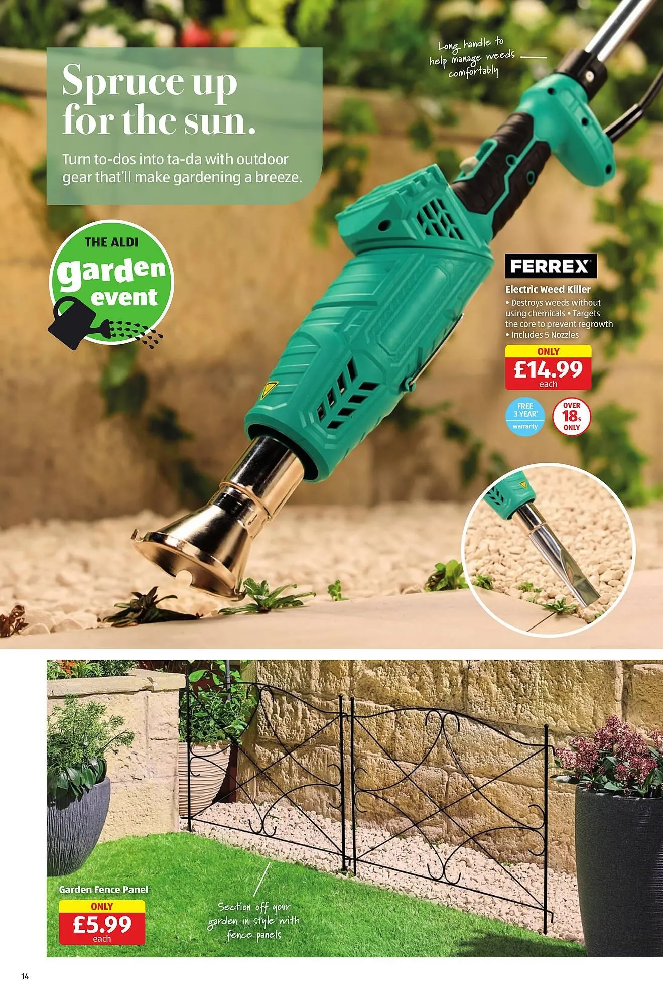 Aldi leaflet from 8 May to 11 May 2025 - Catalogue Page 14