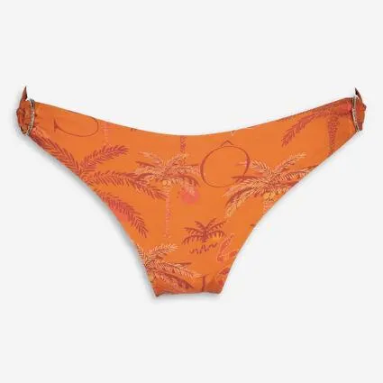 Orange Bikini Bottoms