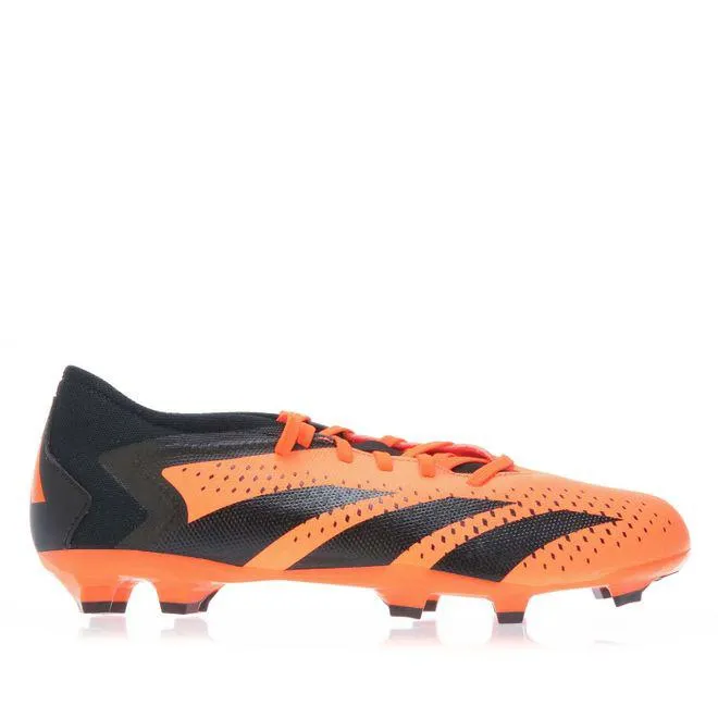 adidas Mens Predator Accuracy.3 Low FG Football Boots in Orange