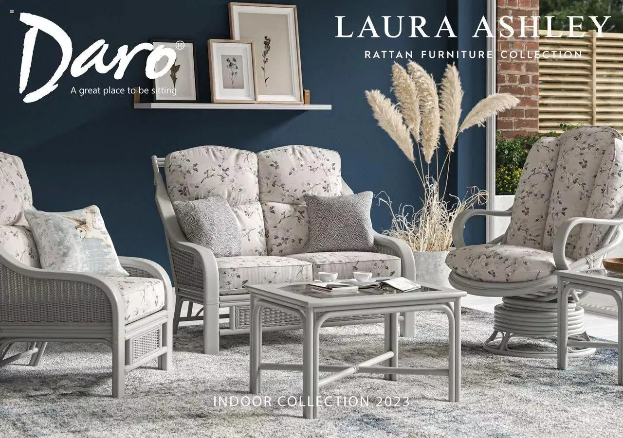 Laura Ashley - Daro & Laura Ashley Indoor Collection 2023 from 12 March to 6 January 2024 - Catalogue Page
