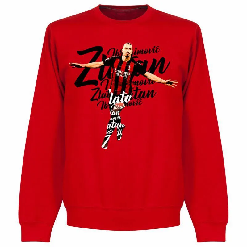 Ibrahimovic Script KIDS Sweatshirt - Red