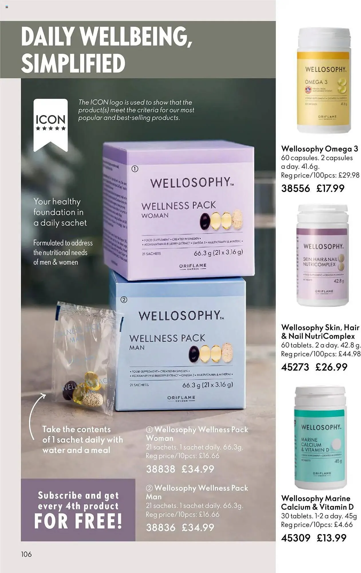 Oriflame leaflet from 11 September to 1 October 2025 - Catalogue Page 106