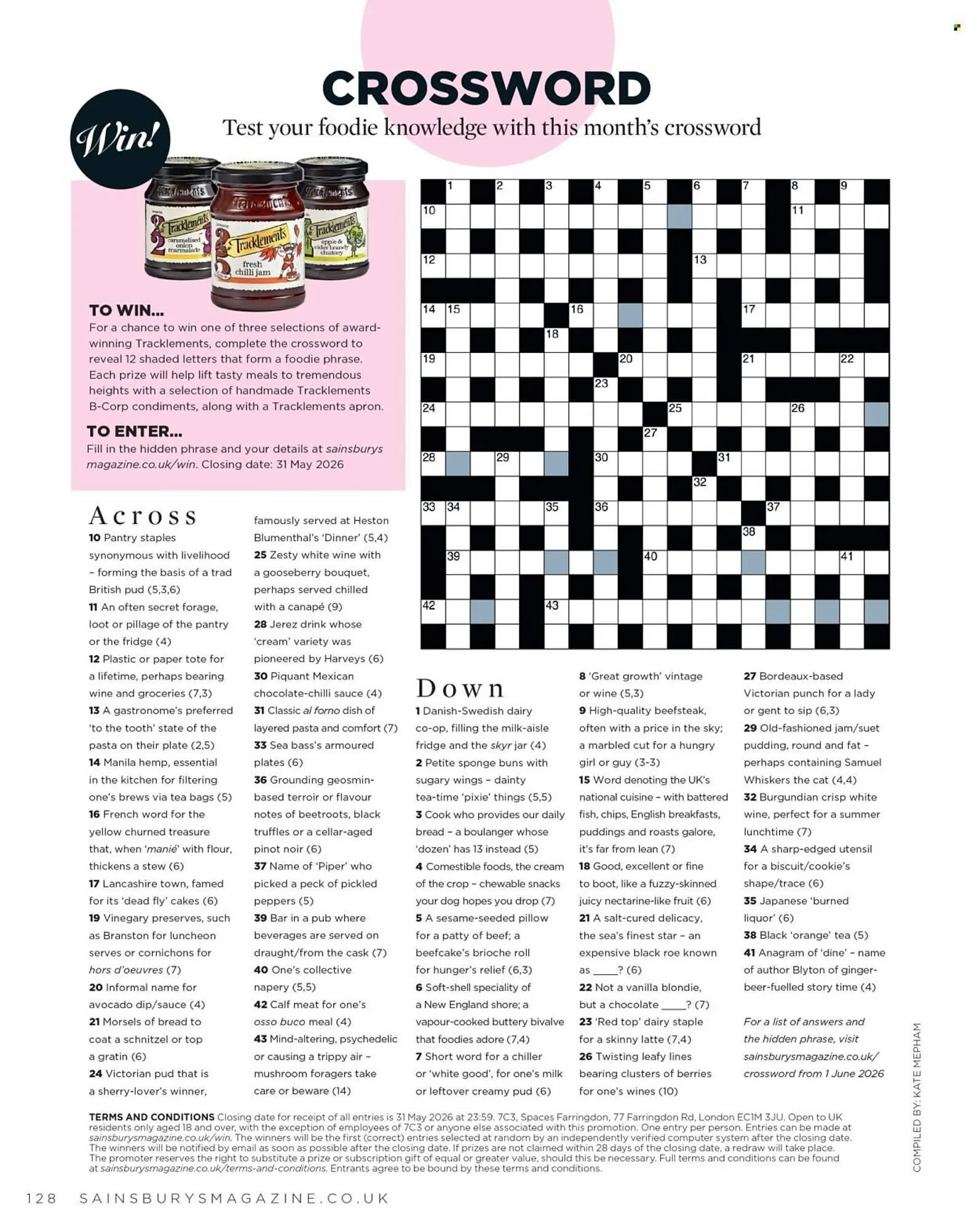 Sainsbury's leaflet from 1 April to 30 April 2026 - Catalogue Page 128