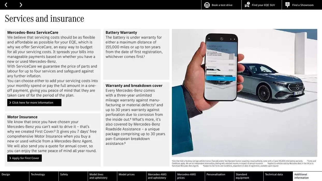 Mercedes Benz New EQE SUV from 23 October to 23 October 2025 - Catalogue Page 64