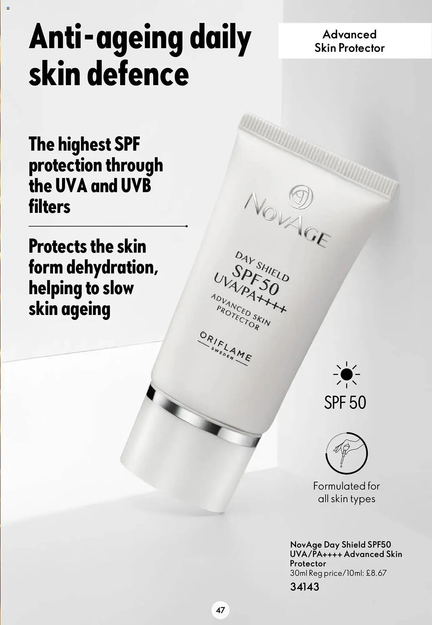 Oriflame leaflet from 1 April to 31 July 2025 - Catalogue Page 47