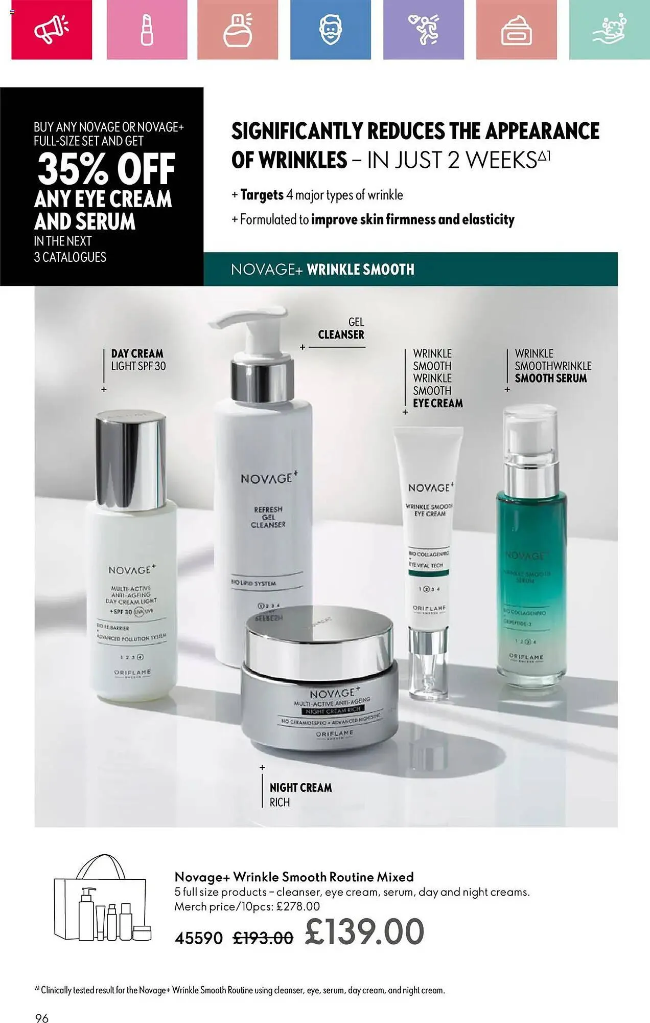 Oriflame leaflet from 17 April to 7 May 2025 - Catalogue Page 96