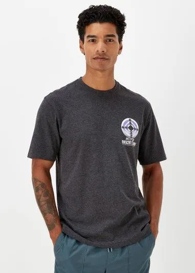 3 Pack Multicoloured Distortion Print T-Shirts - Small