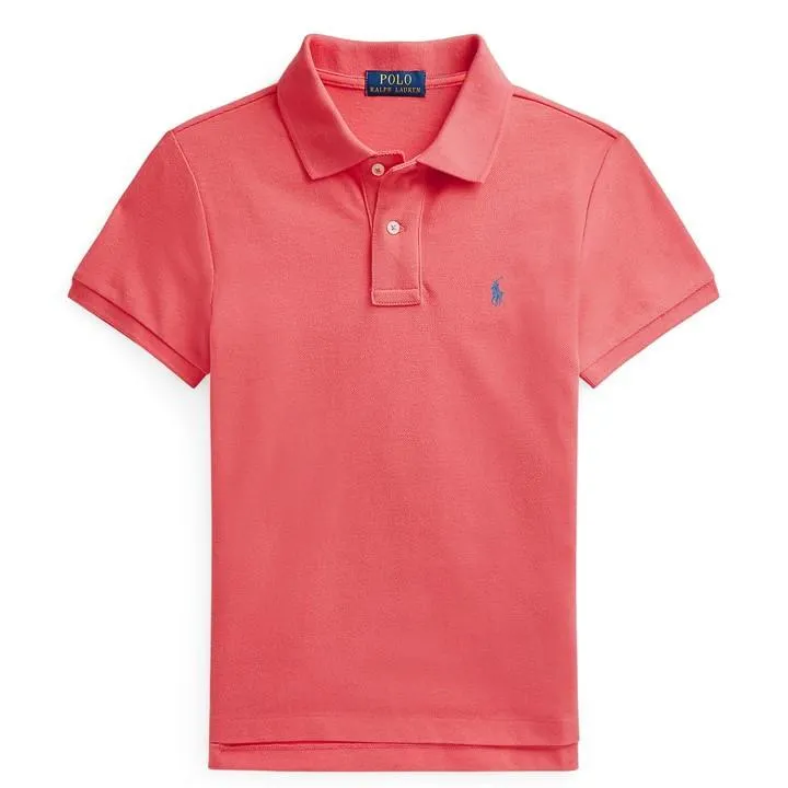 Junior Boys Custom Short Sleeve Polo Shirt