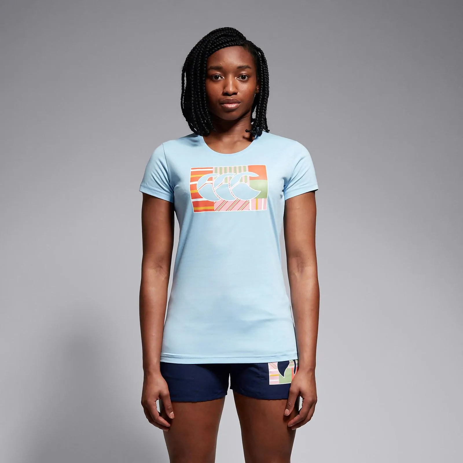 WOMENS UGLIES TEE BLUE