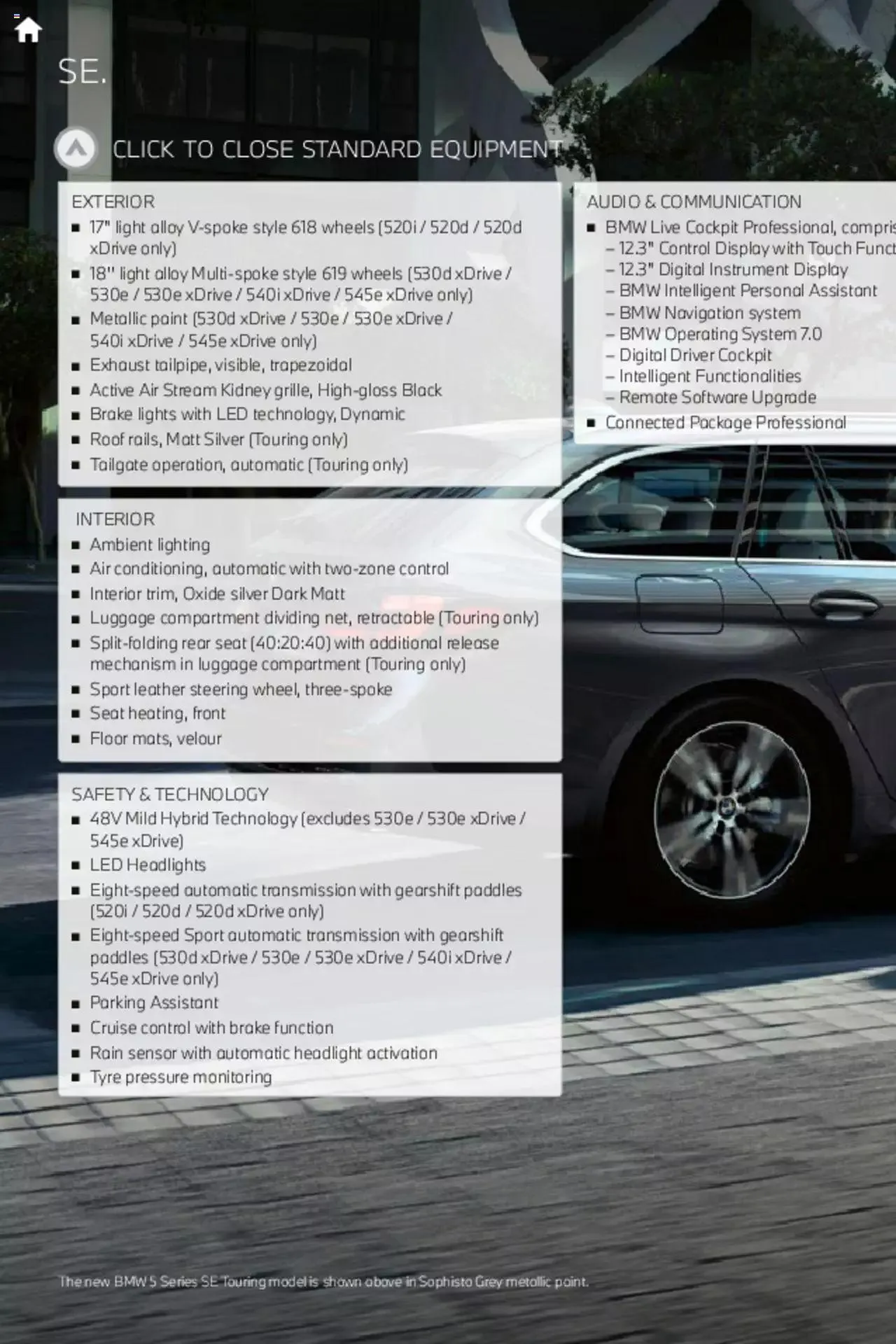 BMW - Saloon and Touring Brochure from 21 January to 31 December 2023 - Catalogue Page 25
