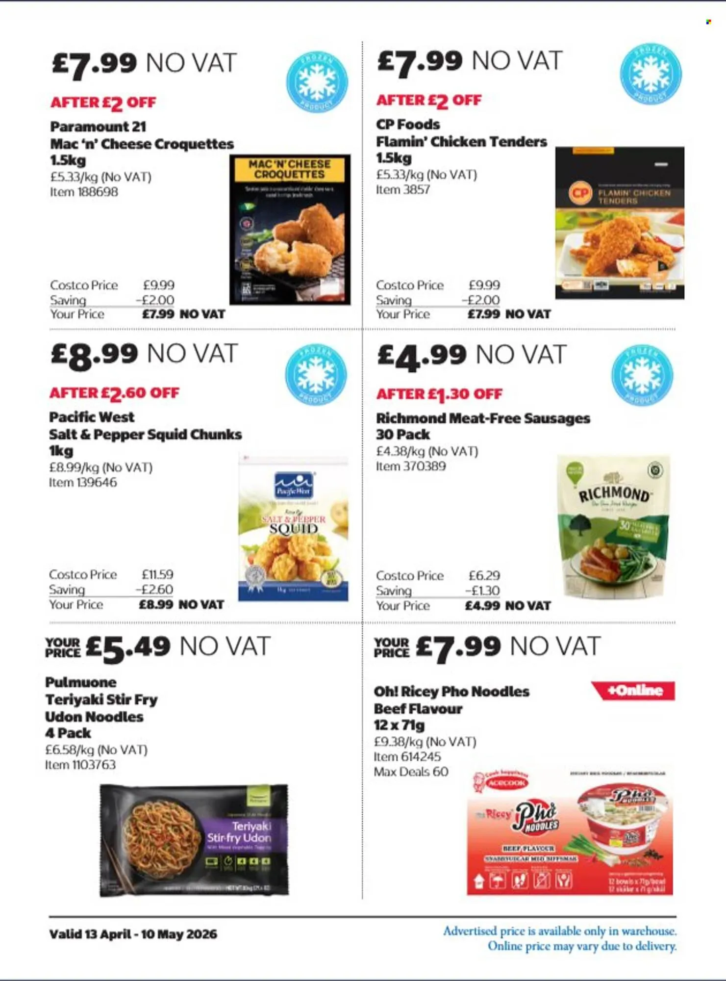 Costco leaflet from 13 April to 10 May 2026 - Catalogue Page 12