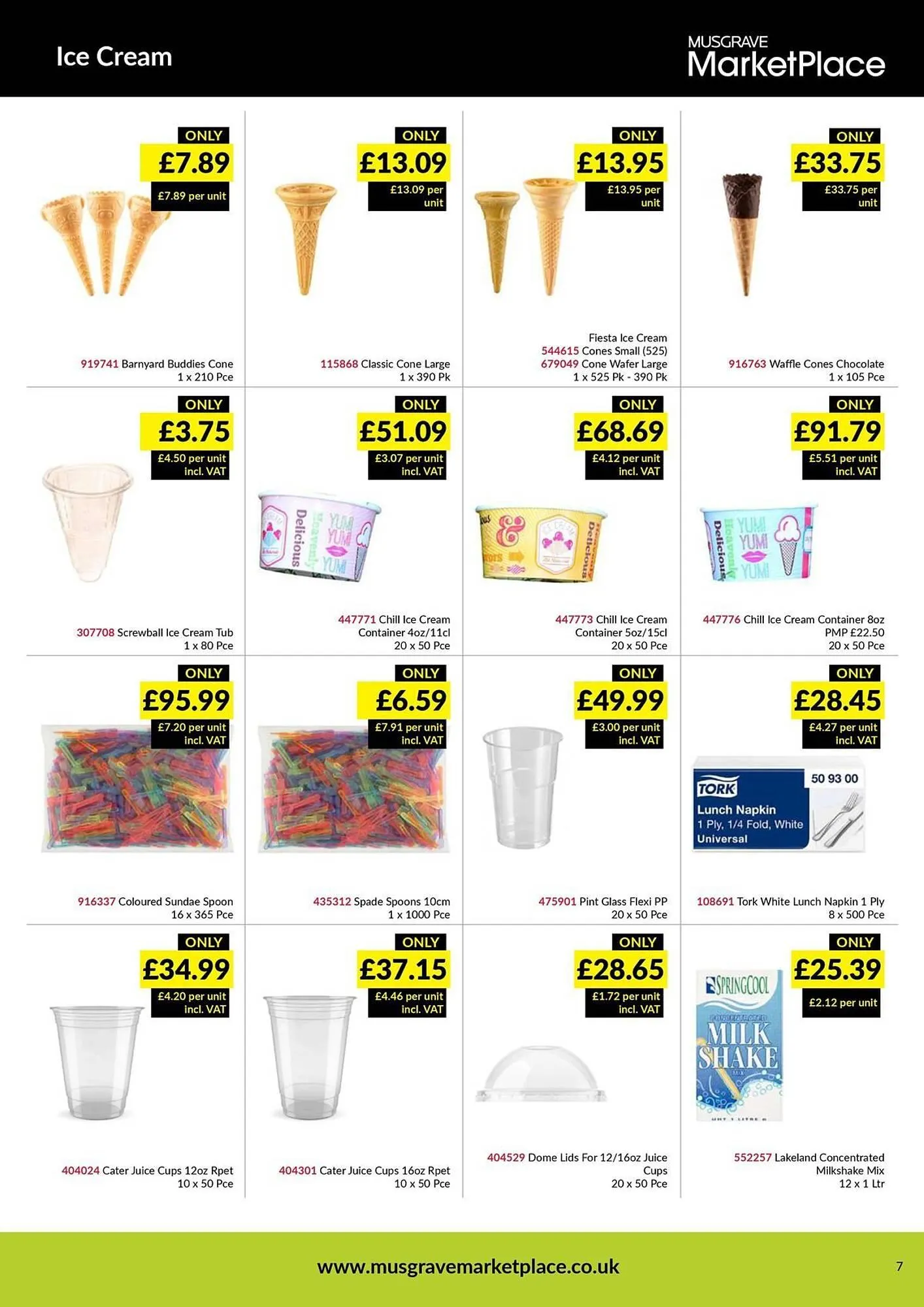 Musgrave MarketPlace leaflet from 9 March to 29 March 2026 - Catalogue Page 7