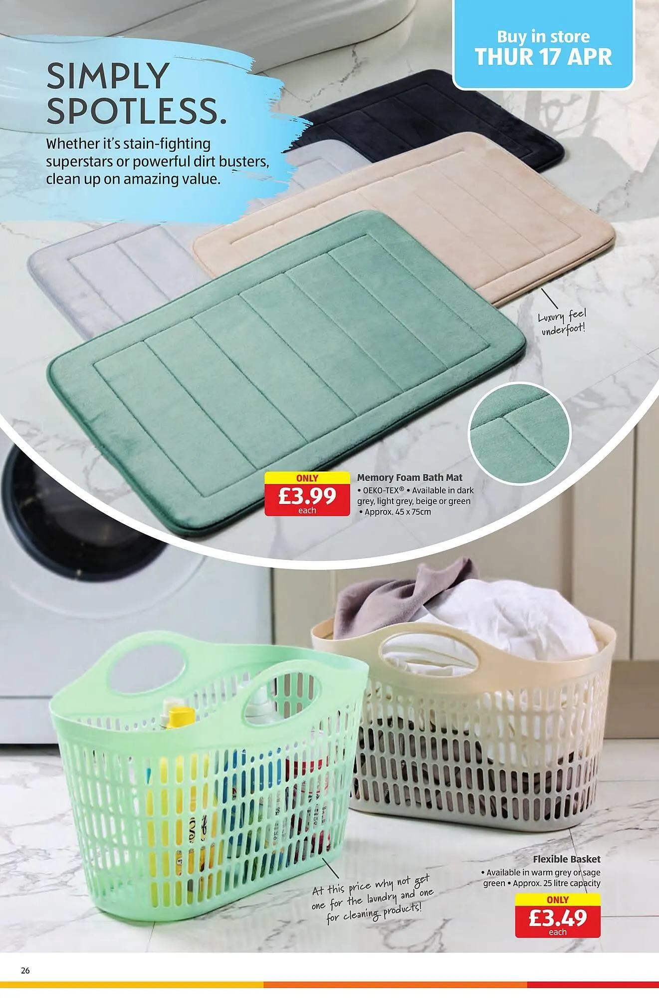 Aldi leaflet from 14 April to 17 April 2025 - Catalogue Page 26