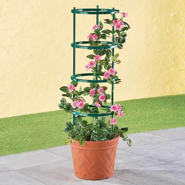Patio Planter with Trellis