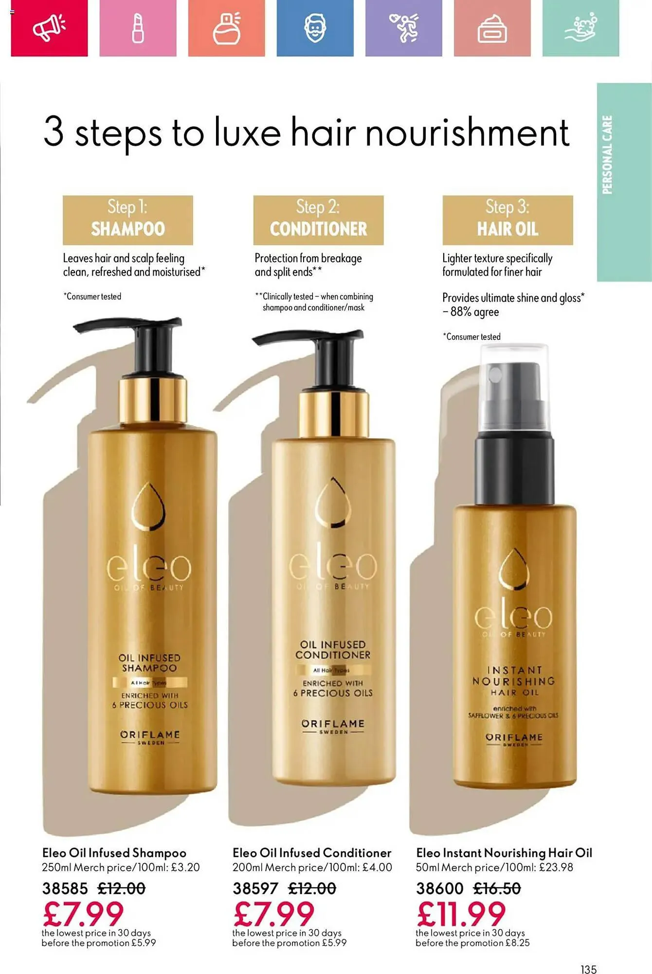 Oriflame leaflet from 29 May to 18 June 2025 - Catalogue Page 135