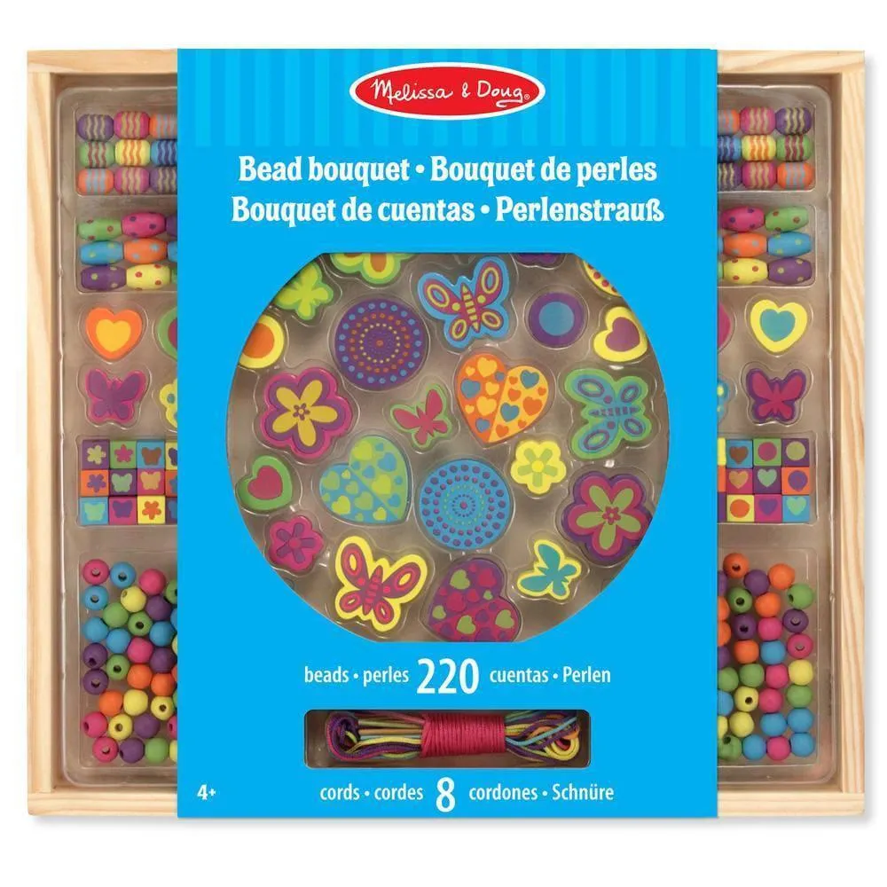 Melissa and Doug Wooden Bead Bouquet