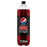 Pepsi Max No Sugar Cola Bottle 2L