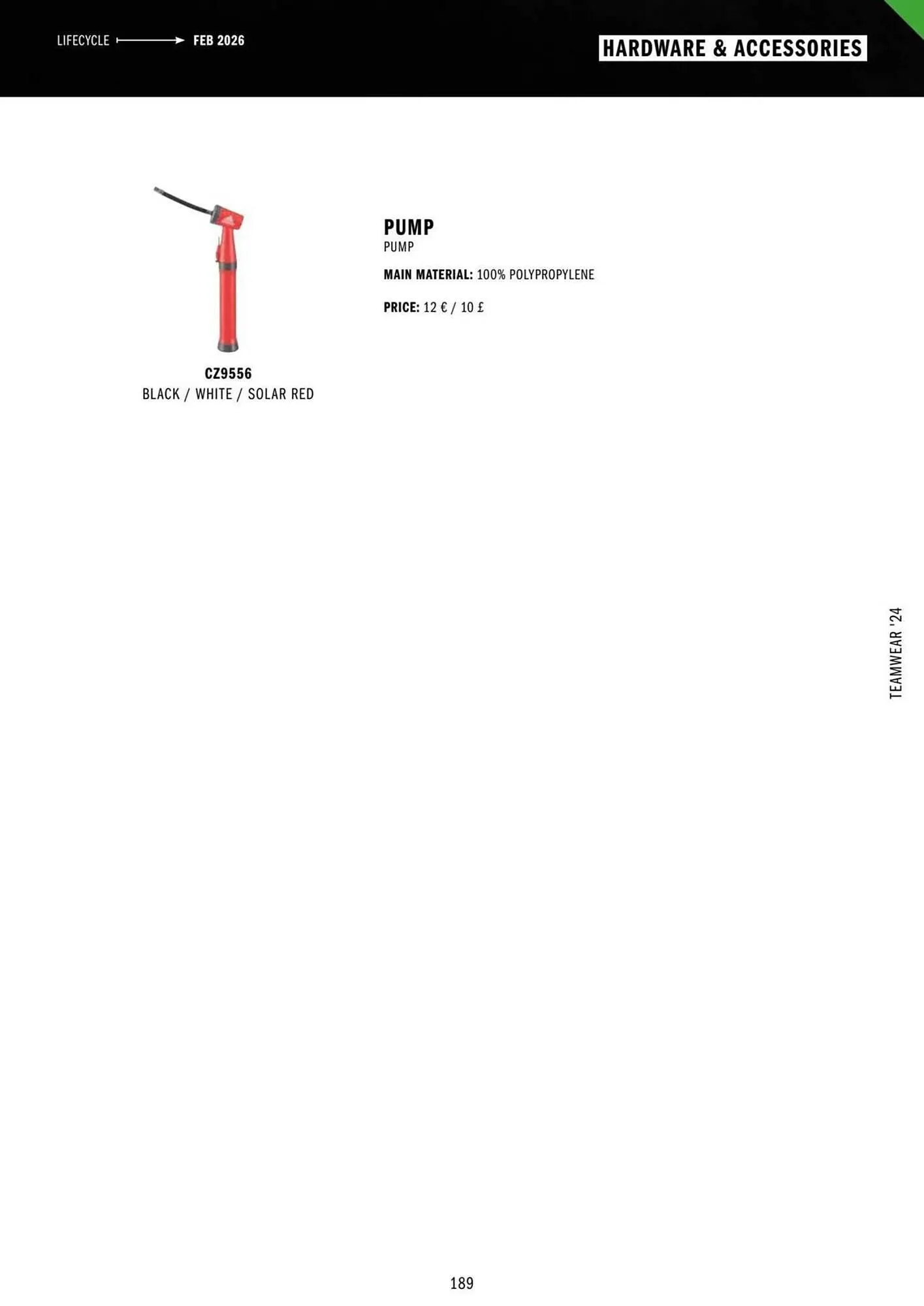 Adidas leaflet from 11 March to 31 December 2024 - Catalogue Page 189