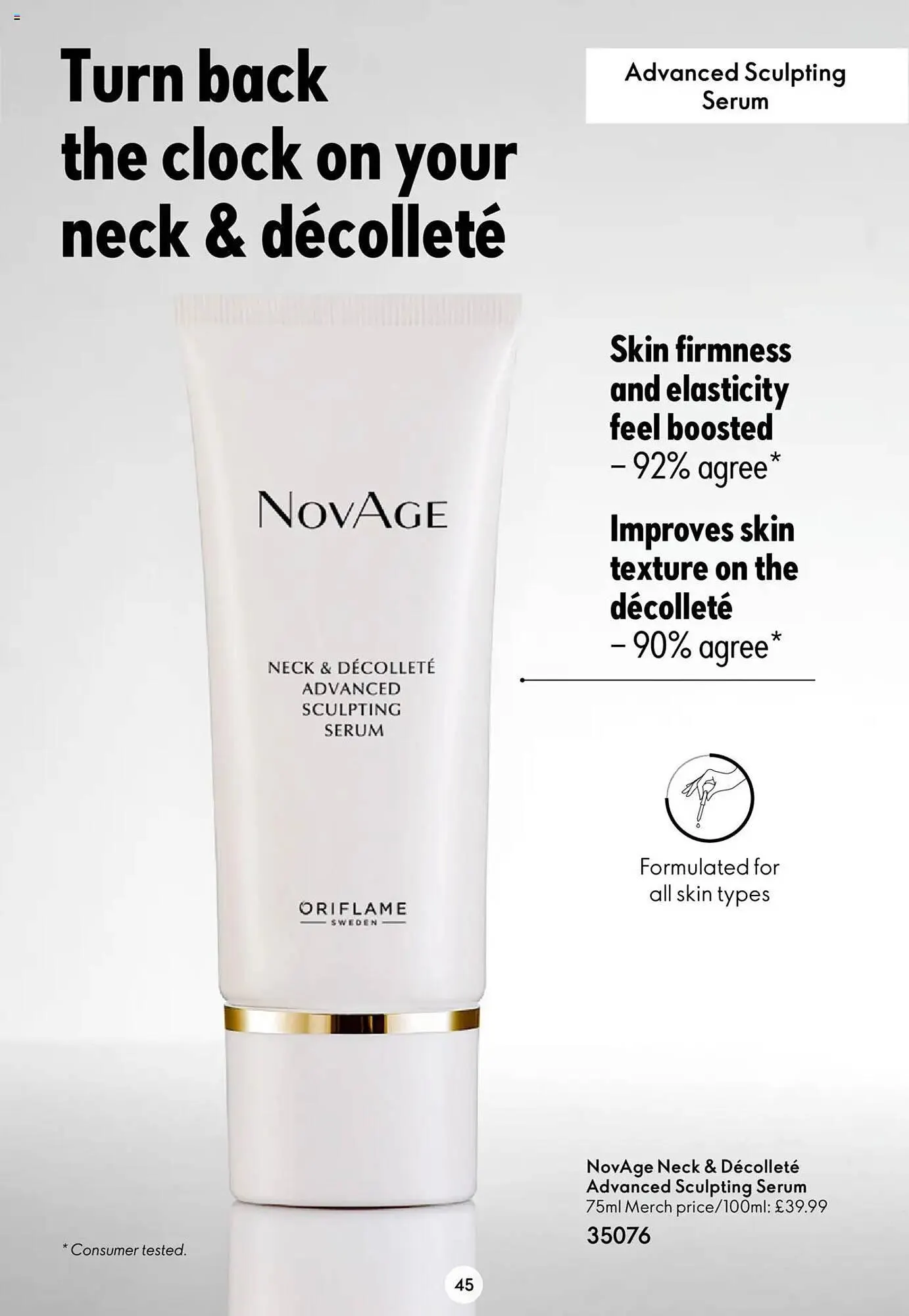 Oriflame leaflet from 1 April to 31 July 2025 - Catalogue Page 45