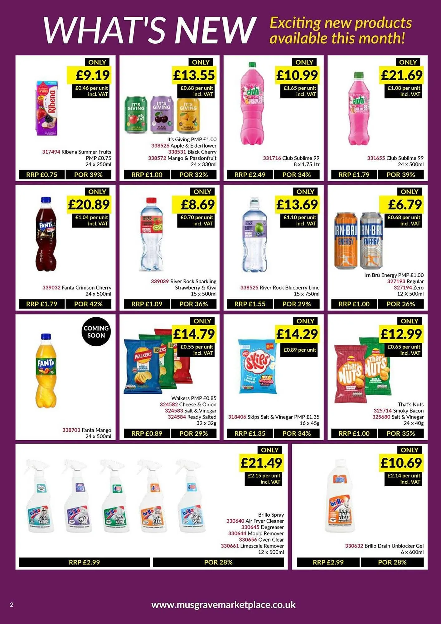 Musgrave MarketPlace leaflet from 9 March to 29 March 2026 - Catalogue Page 2