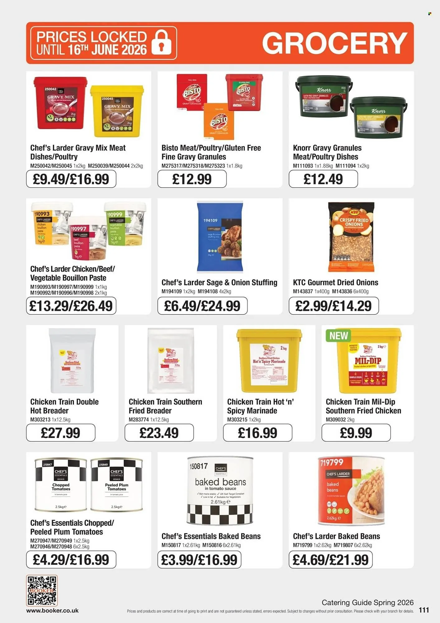 Booker Wholesale brochure from 4 March to 16 June 2026 - Catalogue Page 111