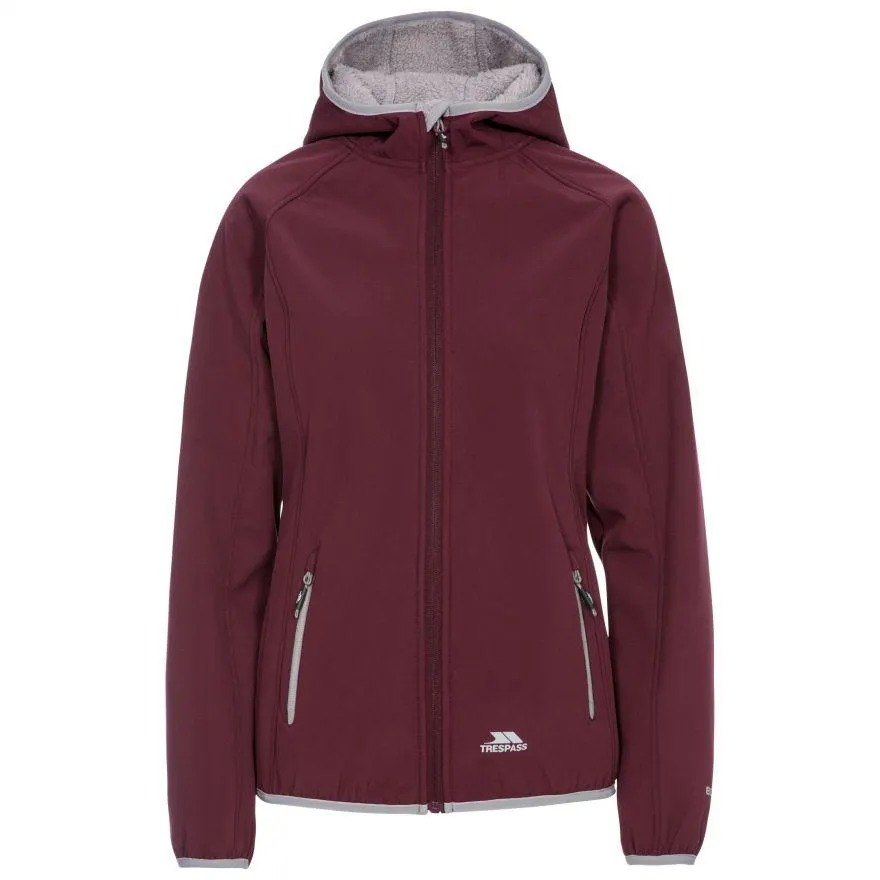 Trespass Womens Softshell with Hood Emery