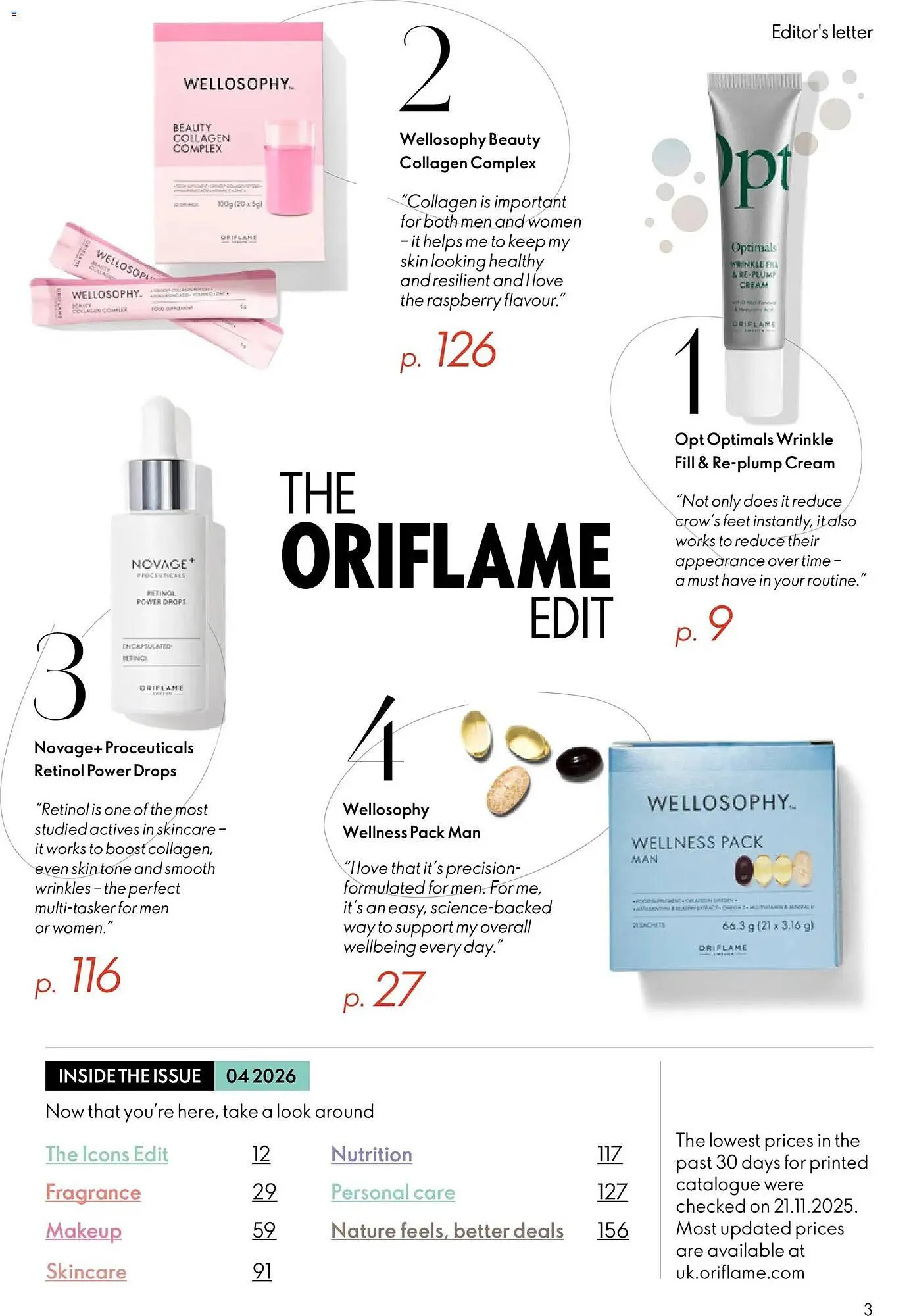 Oriflame catalogue from 4 March to 25 March 2026 - Catalogue Page 3