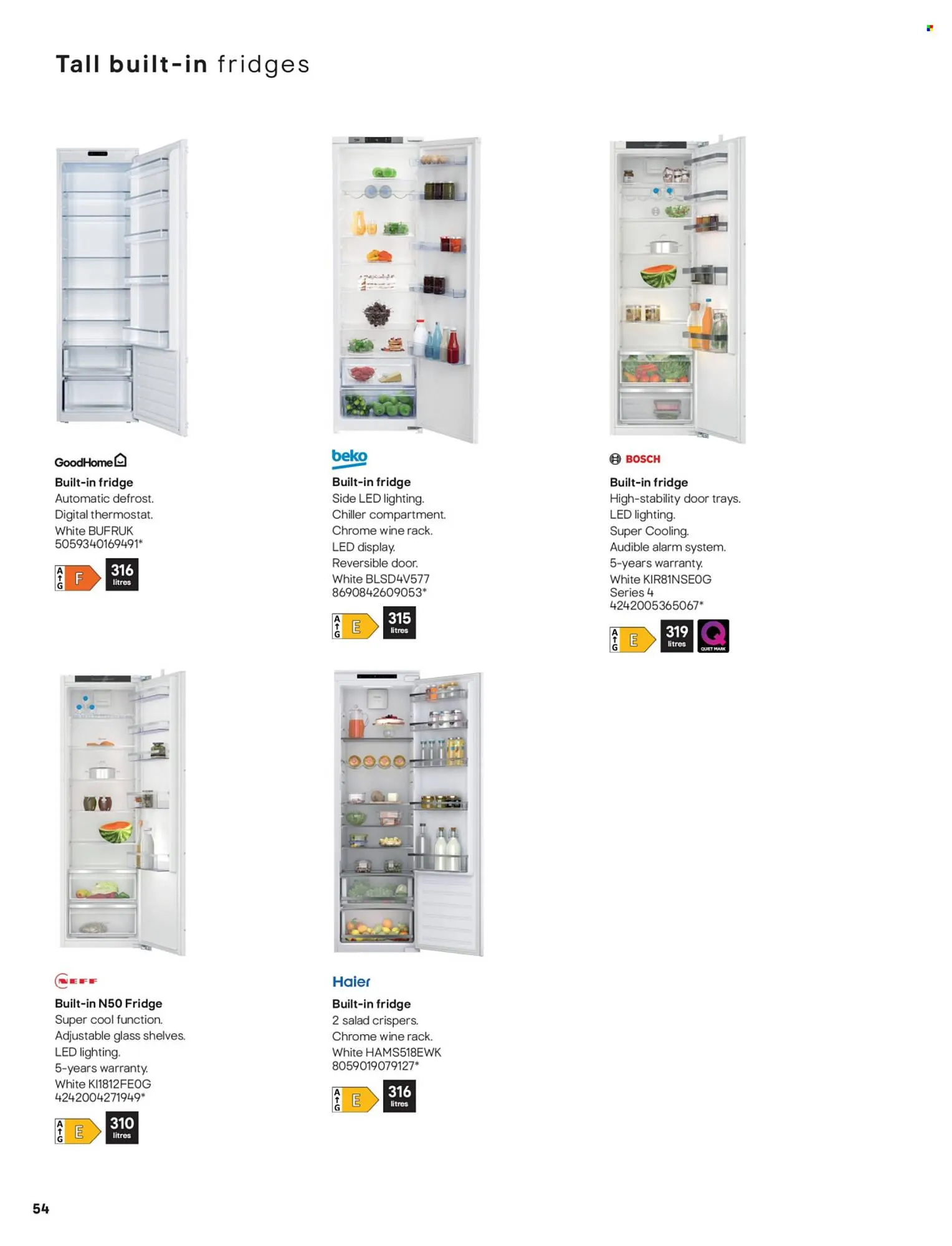B&Q leaflet from 27 July to 3 August 2025 - Catalogue Page 54