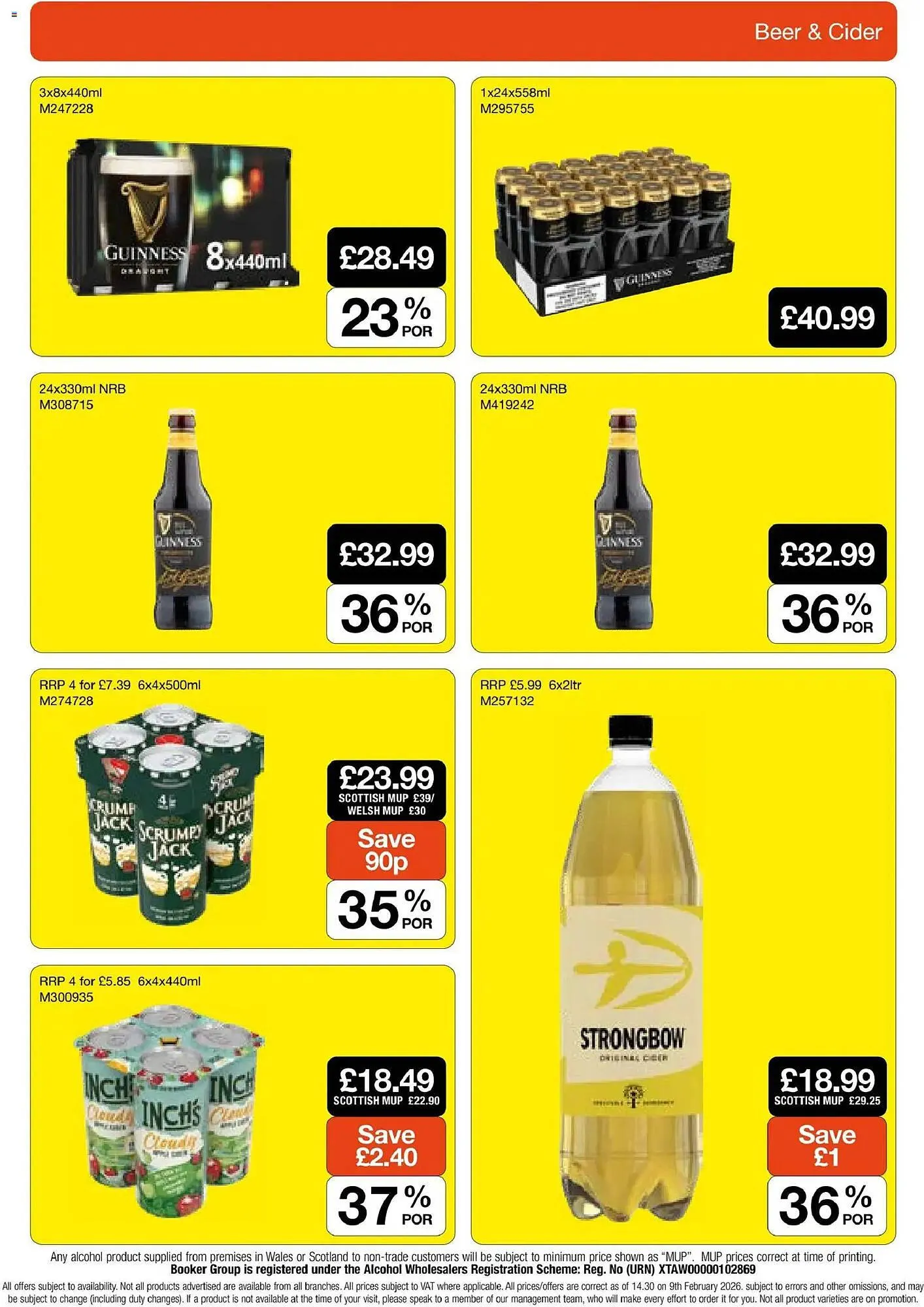 Booker Wholesale brochure from 4 March to 24 March 2026 - Catalogue Page 19