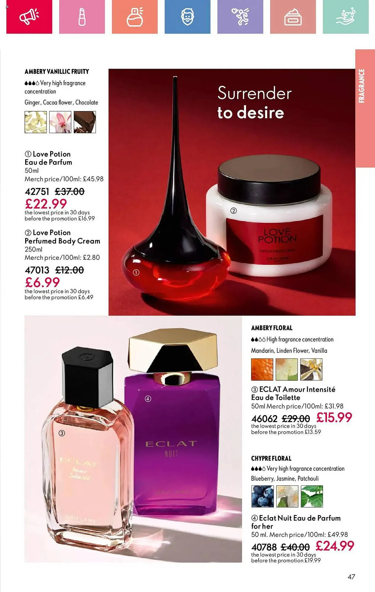 Oriflame leaflet from 13 February to 5 March 2025 - Catalogue Page 47