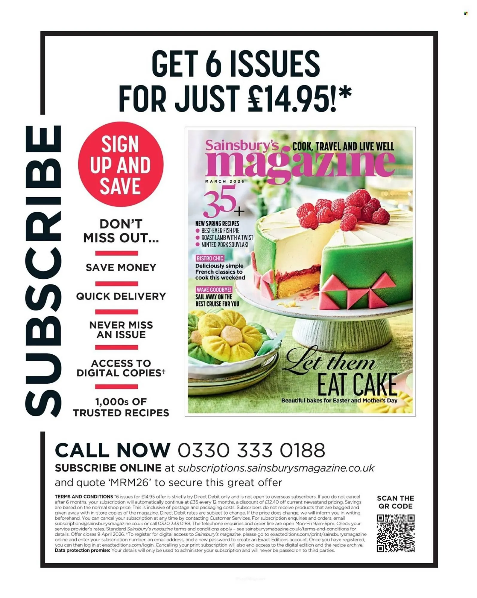 Sainsbury's leaflet from 1 March to 31 March 2026 - Catalogue Page 96