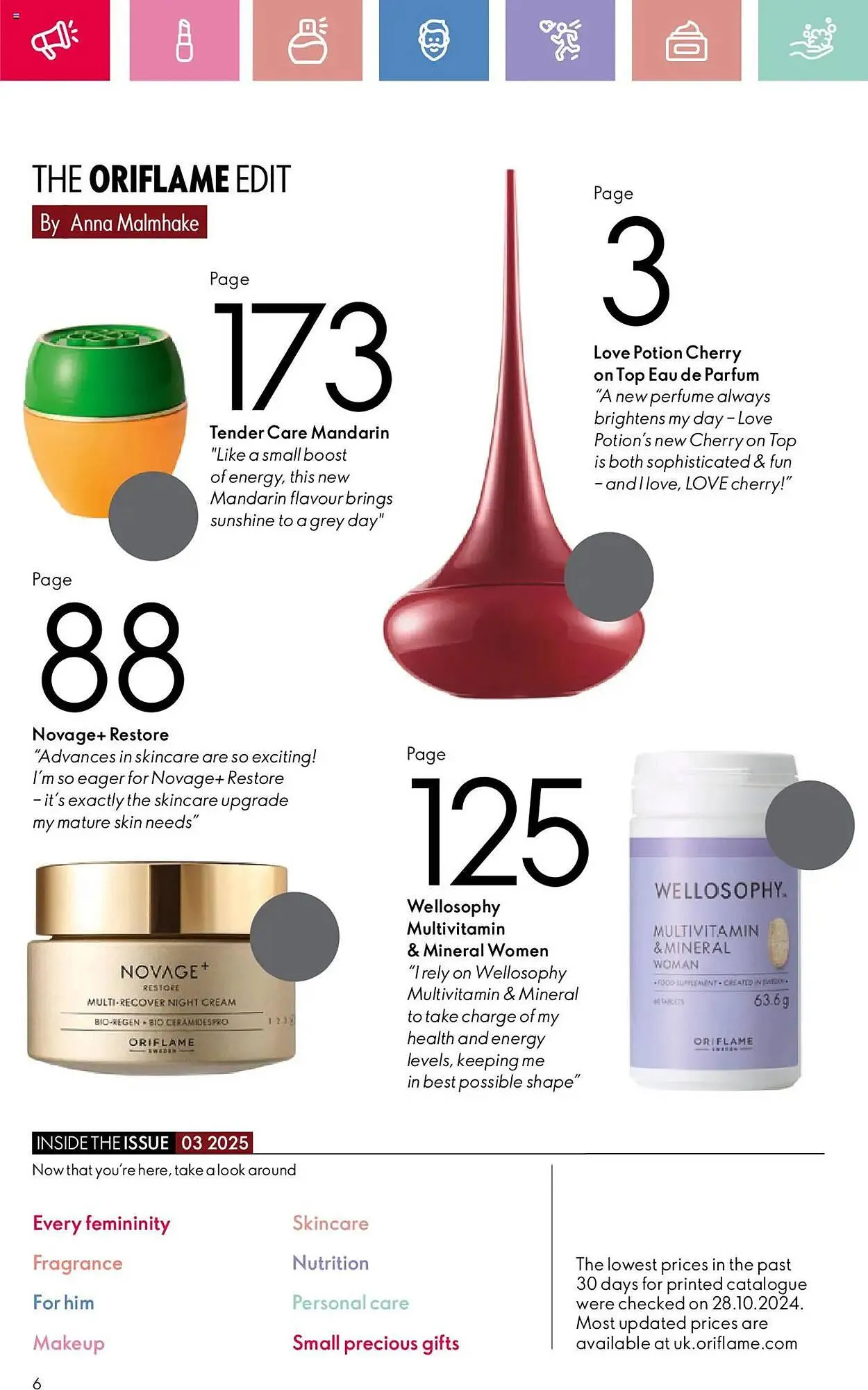 Oriflame leaflet from 13 February to 5 March 2025 - Catalogue Page 6