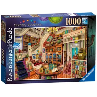 The Fantasy Bookshop 1000 Piece Jigsaw Puzzle (Jigsaw)