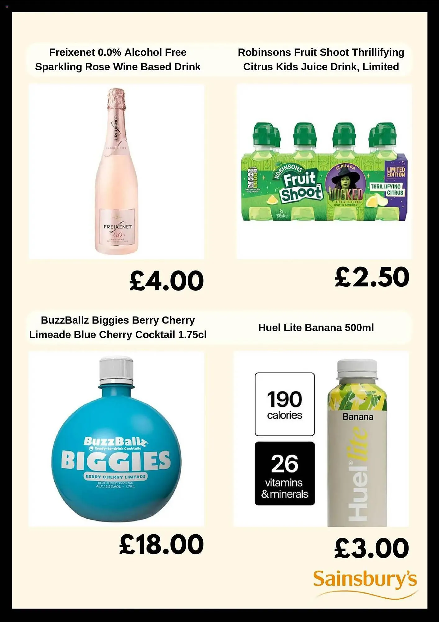 Sainsbury's leaflet from 6 January to 13 January 2026 - Catalogue Page 3