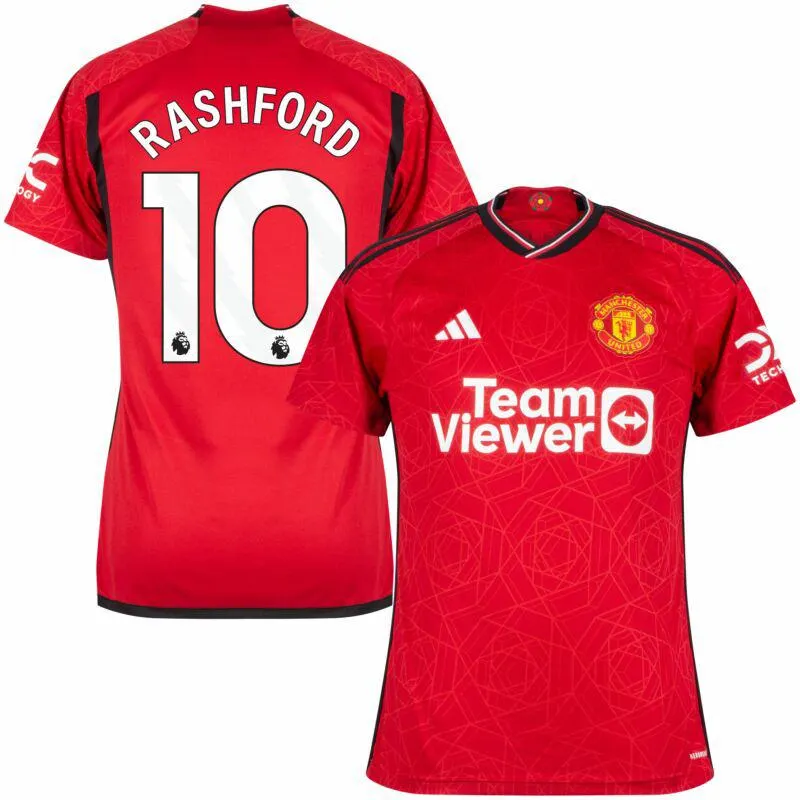 adidas Man Utd Home Rashford 10 KIDS Shirt 2023-2024 (Premier League)