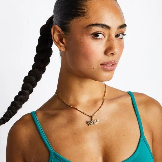 KRWND Justice Is Golden Necklace