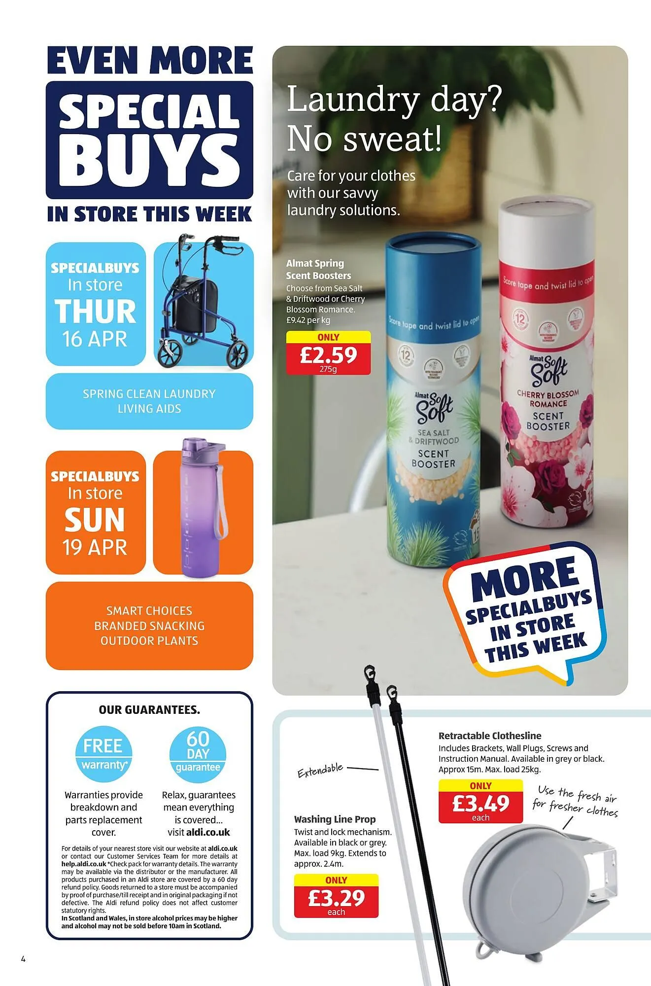 Aldi leaflet from 16 April to 19 April 2026 - Catalogue Page 4