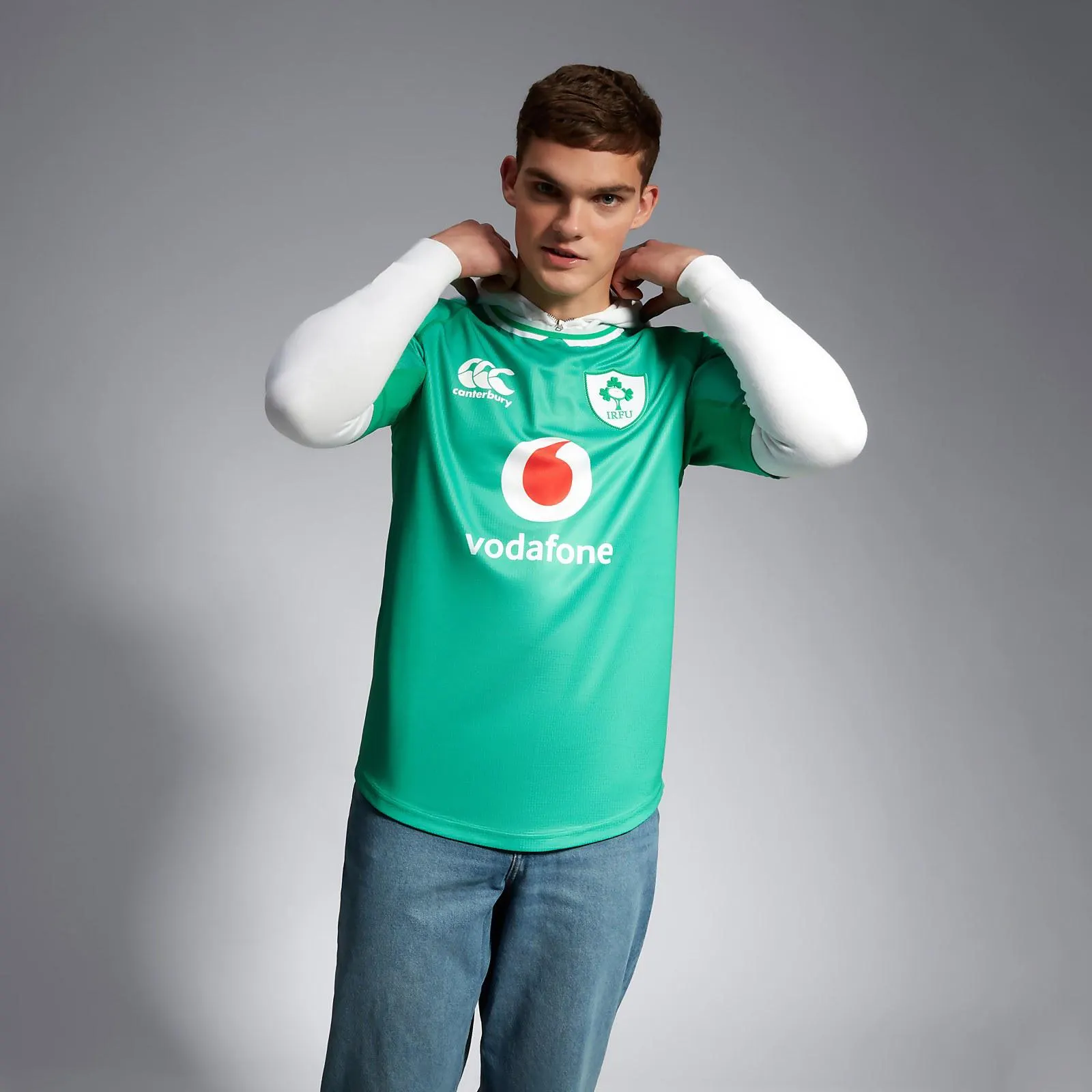 MENS IRELAND HOME PRO JERSEY GREEN