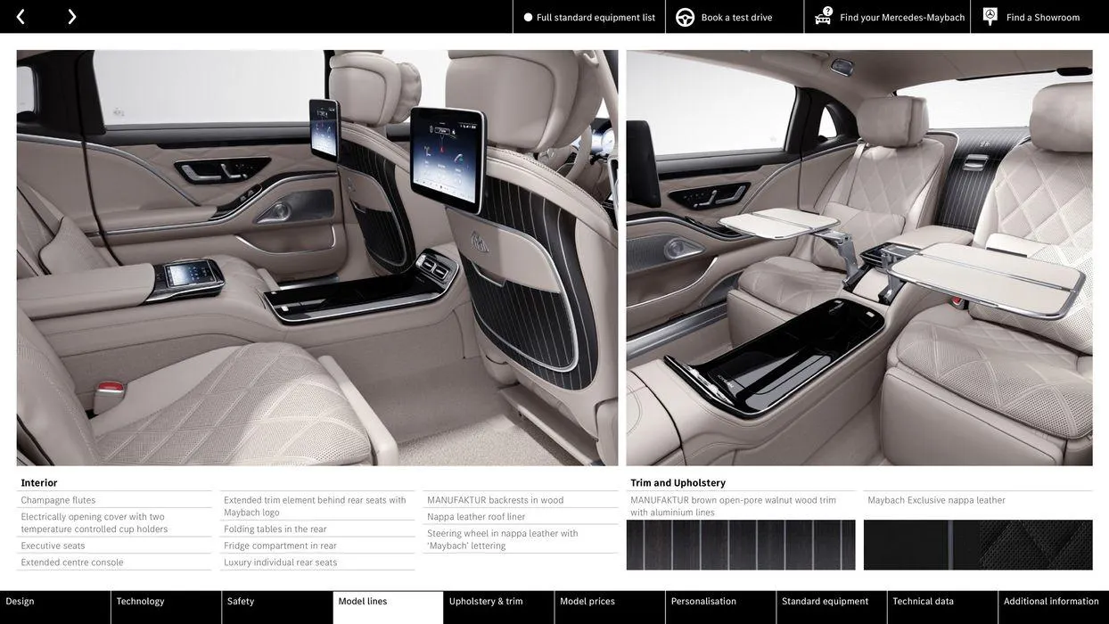 Mercedes-Maybach S-Class from 2 May to 30 November 2024 - Catalogue Page 21