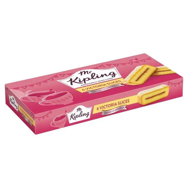 Mr Kipling Victoria Slices 6 per pack